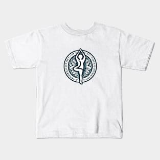 Yoga Tree pose | Yoga Exercise Kids T-Shirt